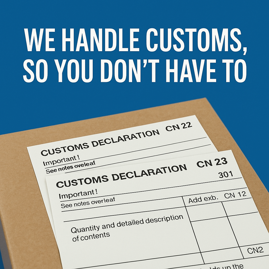 We Handle Customs, So You Don’t Have To