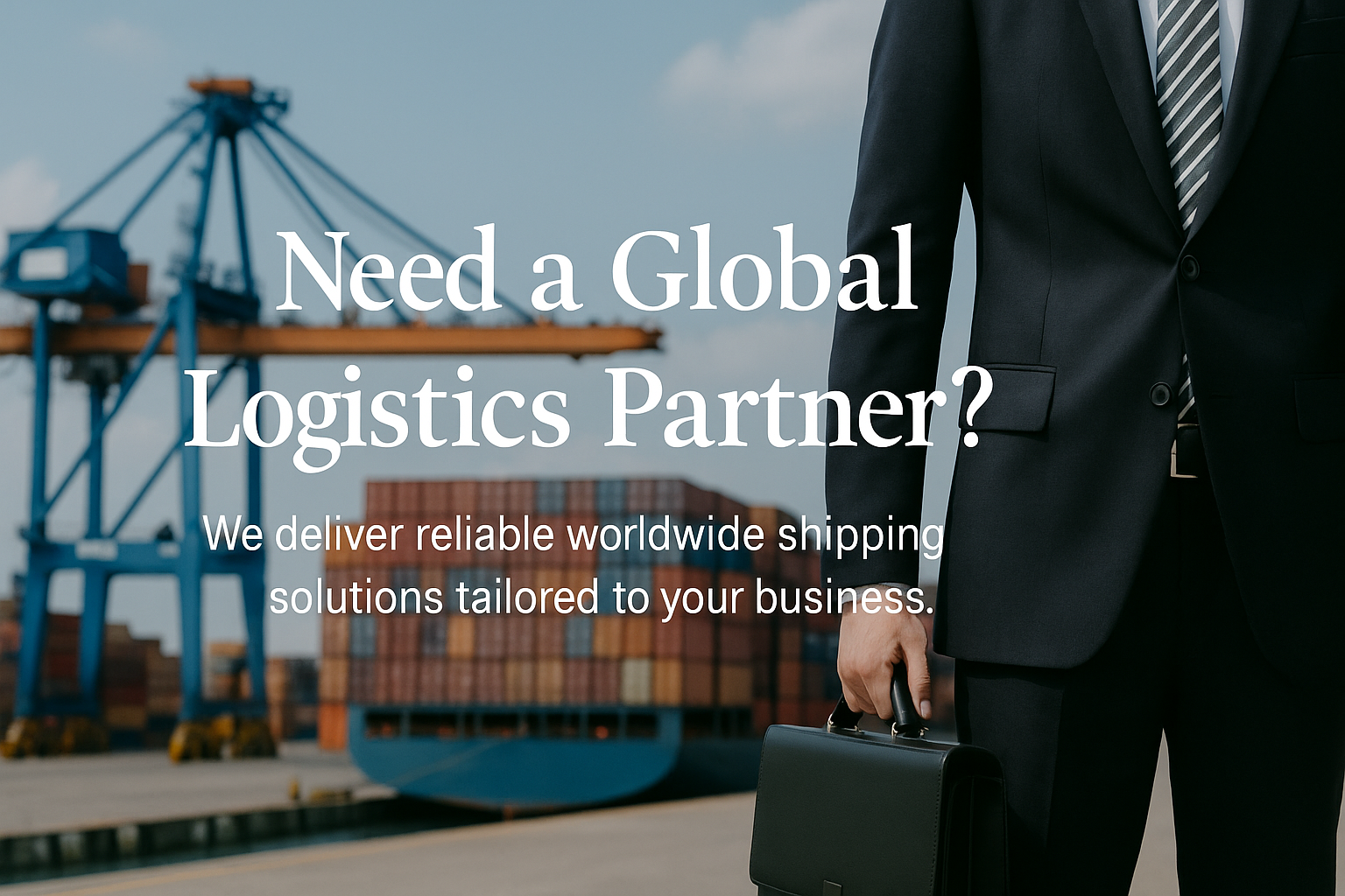 Need a Global Logistics Partner?